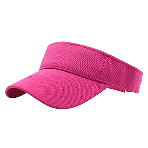 Visor Cap - Baseball Kappe Visor Pferdeschwanz Cap Washed Outdoor Basecap Vintage Damen Baseballmütze Sonnenvisor Golf Tennis Freizeit Sommer Unisex Basecap von Generic