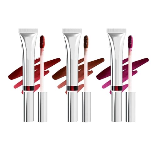 Von der abziehen, Lippenfutter Peeling - Smudge Proof Lip Liner - Lang anhaltende wasserdichte Beständigkeit, schälen Sie das Lipgloss -Ken 3er-Set für Frauen ab von Generic