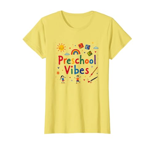 Vorschulstimmung: Buntes Lernabenteuer für Kinder T-Shirt, Damen, Gelb, XS Vorschulstimmung: Buntes Lernabenteuer für Kinder T-Shirt, Damen, Gelb, XS von Generic