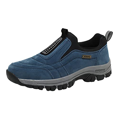 Walking Schuhe Herren Leicht Laufschuhe Schlupfschuhe Herren Sneaker Weit Große Größe Fitnessschuhe Bogenunterstützung Straßenlaufschuhe Flache Freizeitschuhe Minimalistische Wanderschuhe von Generic