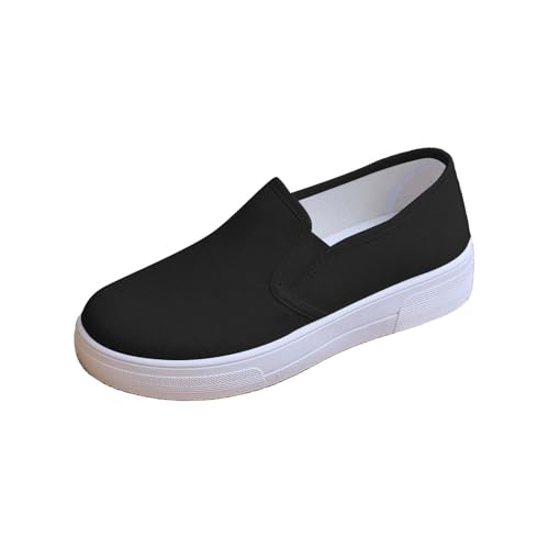 Walkingschuhe Damen Leicht Wanderschuhe Mit Elastischem Orthopädische rutschfest Walkingschuhe Turnschuhe Joggingschuhe Slip on Lightweight Fitnessschuhe Walkingschuhe Damen Leicht Wanderschuhe Mit Elastischem Orthopädische rutschfest Walkingschuhe Turnschuhe Joggingschuhe Slip on Lightweight Fitnessschuhe von Generic