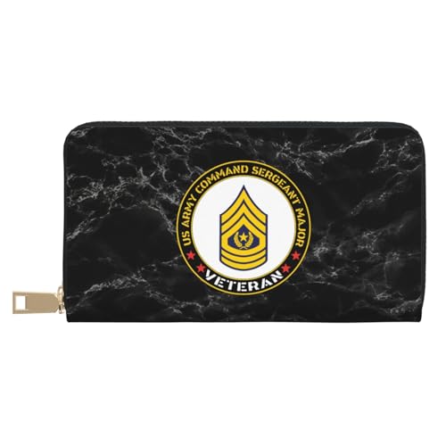 Wallet Kommando-Major Der Us-Armee Geldtasche Tragbare Reißverschluss Geldbörse Retro Portemonnaie Für Mädchen, Frauen, Freundin von Generic