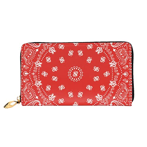 Wallet Rotes Western-Bandana-Muster Geldtasche Lustige Kleine Münzbörse Nette Kartenetui Für Kinder, Mädchen, Tochter von Generic