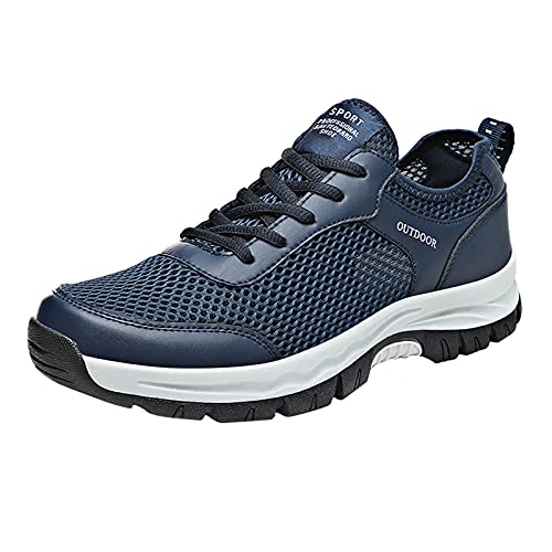 Wanderschuhe Damen Sommer Leicht - Sportschuhe Herren Turnschuhe Freizeit Laufschuhe Leichtgewichts Traillaufschuhe rutschfeste Sohlen Running Tennis Schuhe Schnell Trocknend Dicke Jogging Schuhe von Generic