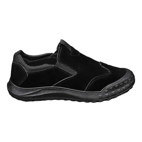 Wanderschuhe Herren rutschfest - Trekkingschuhe Herren Wasserdicht Outdoor Schuhe StraßEnlaufschuhe Bequem Turnschuhe Ohne SchnüRsenkel Joggingschuhe Slip On Sneaker Herrenschuhe Halbschuhe von Generic