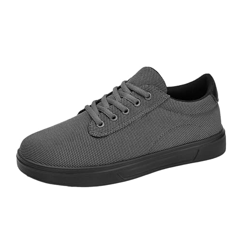 Wanderschuhe Loafer Flache Slipper Leichtgewichts Sportschuhe Invisible Height Increased Sportschuhe Weiche Sohle Freizeitschuhe Bequeme Fitnessschuhe Running Workout Breathable von Generic