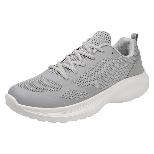 Wanderschuhe Trekkingschuhe Mit Erhöhungen Slip On Laufschuhe Sportschuhe Invisible Height Increased rutschfest Walkingschuhe rutschfeste Stoffschuhe Fitnessschuhe Joggingschuhe Sommerschuhe von Generic