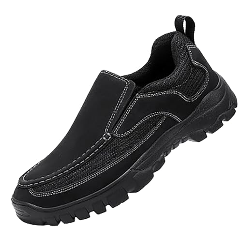 Wanderschuhe Turnschuhe Flache Slipper Leichtgewichts Größer Machen rutschfest Penny Schuhe Freizeitschuhe Stoffschuhe Joggingschuhe Fitness Driving Penny Schuhe von Generic