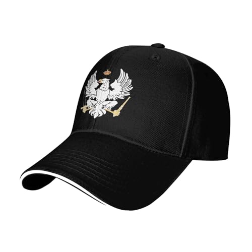 Wappen Von Preußen Herren Damen Baseballkappe Verstellbar Snapback Kappe Mode Baseballmütze Für Golf Sport Wander von Generic