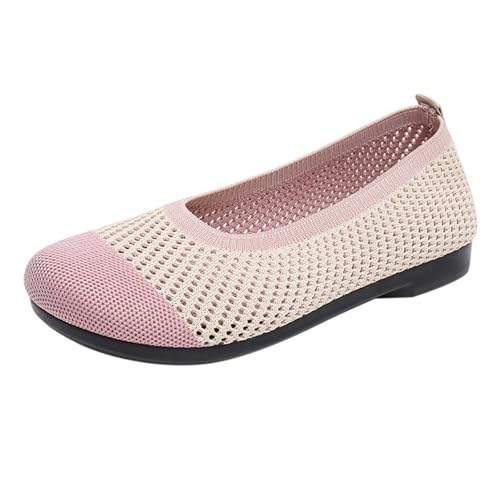 Warehouse Deal Ballerina Damen Stoffschuhe Atmungsaktiv Mesh rutschfest Stricken Freizeitschuhe Bequem Lässig Walkingschuhe Flacher Absatz Loafer Barfußschuhe Leicht Slip On Schuhe Warehouse Deal Ballerina Damen Stoffschuhe Atmungsaktiv Mesh rutschfest Stricken Freizeitschuhe Bequem Lässig Walkingschuhe Flacher Absatz Loafer Barfußschuhe Leicht Slip On Schuhe von Generic