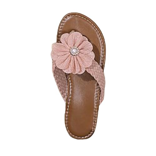 Warehouse Deal Retourenware Hausschuhe Damen 43 Flip Flops Schuhe Damen Sommer Mit Handarbeit Blumen Schleife Perlen Hausschuhe Strandsandalen Flache Slipper Weite Sandalen & Slides Warehouse Deal Retourenware Hausschuhe Damen 43 Flip Flops Schuhe Damen Sommer Mit Handarbeit Blumen Schleife Perlen Hausschuhe Strandsandalen Flache Slipper Weite Sandalen & Slides von Generic
