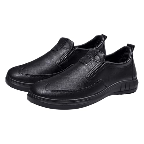 Warehouse Deal Retourenware Herren Mokassins Lederschuhe Loafers Slip On Fahren Schuhe Leicht Weich Business Schuhe Bootsschuhe Handgefertigt Fahren Klassische Derby Oxford Penny Bequemschuhe von Generic