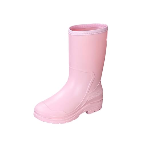 Wasserdicht Gummistiefel Damen Bequem Gummistiefel Wasserdicht Ankle Wellies Stiefeletten Strapazierfähig Gartenschuhe Bequem Arbeitsstiefel Robust Wasserdichte Boots von Generic