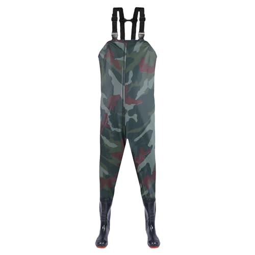 Watthosen Herren Wasserdicht Mit Stiefel, Anglerhose Kostüm Regenlatzhose Große Größen Wathose Mit Gummi Stiefel – Perfekt Als Fischerhose/Watthose/Watthosen Herren-Overall Kostüm Arbeitsoverall Watthosen Herren Wasserdicht Mit Stiefel, Anglerhose Kostüm Regenlatzhose Große Größen Wathose Mit Gummi Stiefel – Perfekt Als Fischerhose/Watthose/Watthosen Herren-Overall Kostüm Arbeitsoverall von Generic