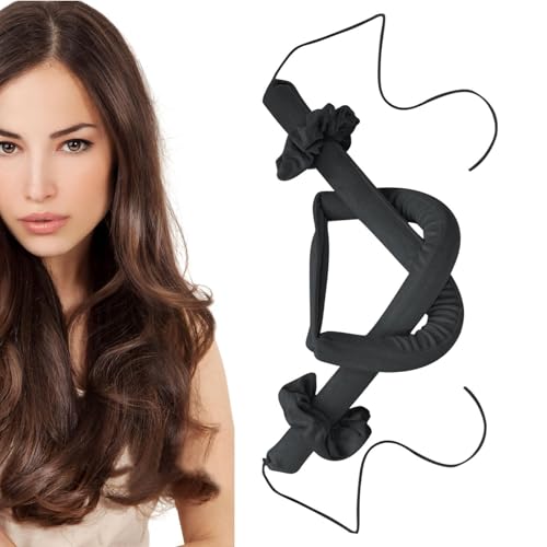 Weiche Haarwalzen, weiche Schlafhaar Walzen, Übernachtungshaar Walzen Nacht Schlaf Schaum Kissen Locken, Flexible Styling -Werkzeuge für lange Frauen Girls Curling von Generic
