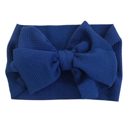 Weiche elastische Stirnbänder mit Knoten für Kleinkinder | Bequeme Stirnbänder mit Schleife für kleine Mädchen | Handgefertigte Kinder-Stirnbänder für Geburtstage, Babypartys, Weihnachten, Fotografie von Generic