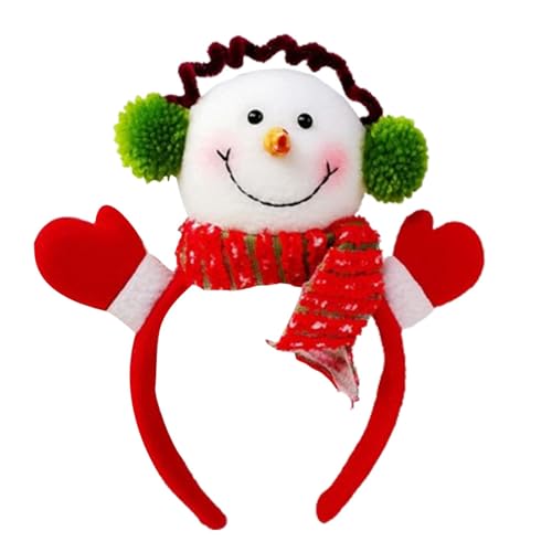 Weihnachten Geweih Stirnband - Rentier Haarband Für Festliche Glocken | Weihnachten Kopfbedeckung Für Kinder Und Erwachsene, Niedliche Elch-Haarbänder, Weihnachten Kopfbedeckung von Generic