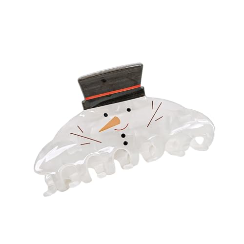 Weihnachten Haarklammer Trendy Dicke Haarschmuck für Partys Stilvolle Damen Haarspange von Generic