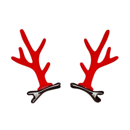 Weihnachten Haarspange Kopfschmuck Elch Clip Paar Clip Festival Dekoration Clip Lovely Small Frauen Damen (# 11) von Generic