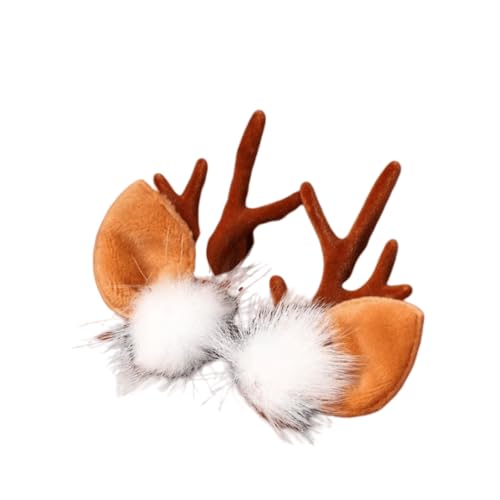 Weihnachten Haarspange Kopfschmuck Elch Clip Paar Clip Festival Dekoration Clip Lovely Small Frauen Damen (# 21) von Generic