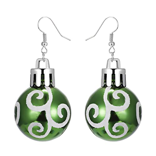 Weihnachten Ohrringe wojonifuiliy01 Damen - Weihnachts Ohrringe Modeschmuck Earring Women Aesthetic Charme Niedlich Partykleidung Weihnachts-Ohrringe, Geschenke für Frauen Mädchen (WhsC-A, One Size) von Generic