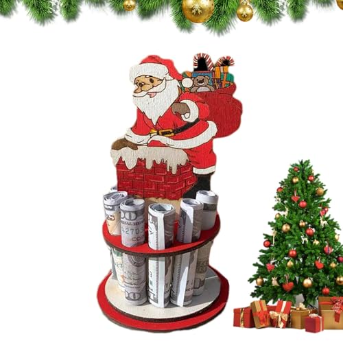 Weihnachts-Geldbörsen-Ornamente – Geldbörse aus, Weihnachts-Geldklammer-Dekoration aus | Festliches Design-Dekorationswerkzeug für Schlafzimmer, Wohnzimmer, Arbeitszimmer, von Generic