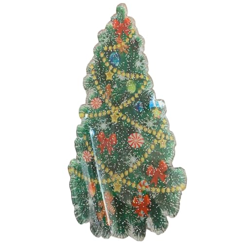 Weihnachts-Haarklammer – Weihnachts-Haarspange mit Cartoon-Motiv, Urlaubs-Haarschmuck, schöne Damen-Haarspange für dickes Haar, dünnes Haar von Generic