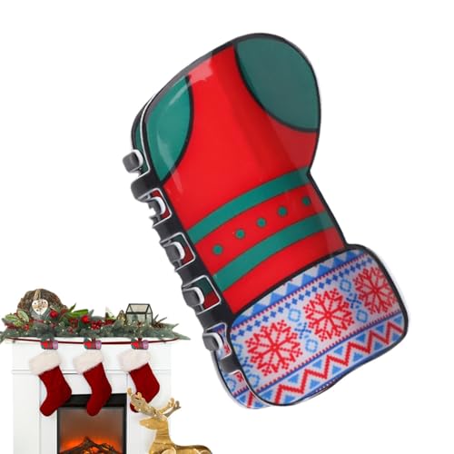 Weihnachts-Haarspangen für Frauen, Weihnachtsbaum, Weihnachtsmannkrallen, Haarspangen aus dickem Haar, niedliche Weihnachtsbäume, Krallenklammern für Haare von Generic