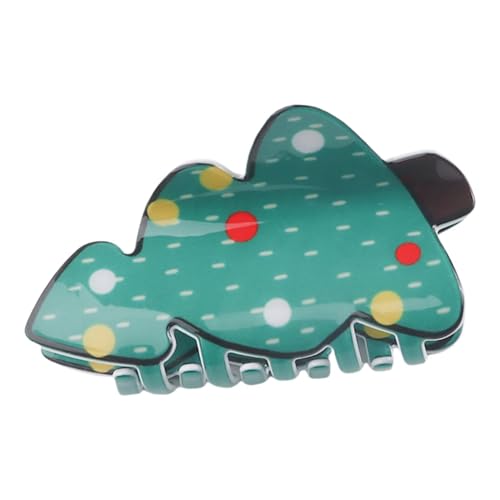 Weihnachtsbaum-Haarspange,Weihnachts-Haarklammern,Weihnachtsmann Haarspange - Rutschfeste, exquisite Weihnachtsbäume, Weihnachts-Haarspange für Frauen und Mädchen von Generic