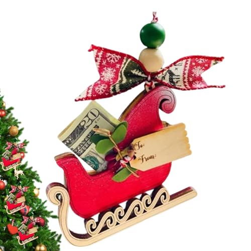 Weihnachtsgeldbörse, einzigartige Geldbörse für Weihnachten | Weihnachtsornamente aus Silber, lustige Geldbörse, Ornamente für , Mama, Freunde, Autodekoration, 1, Se référer au descriptif, Siehe von Generic