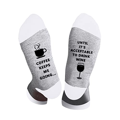 Weihnachtssocken Unisex Lustige Socken Damen Weihnachten Socken Herren Bunte Weihnachtliche Lustige Socken Urlaubssocken Schneemann Rotweinglas Elch Weihnachtsbaum stmas Wichtelgeschenk von Generic