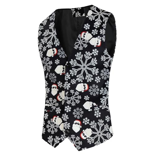 Weihnachtsweste Herren Weihnachten Anzugweste Lustig Weste Christmas Festlich Santa Party Hochzeit Ärmellose Slim Fit Fischgrätweste Anzug Weste Weihnachten Westen Vest Shirts Weihnachten Weihnachtsweste Herren Weihnachten Anzugweste Lustig Weste Christmas Festlich Santa Party Hochzeit Ärmellose Slim Fit Fischgrätweste Anzug Weste Weihnachten Westen Vest Shirts Weihnachten von Generic