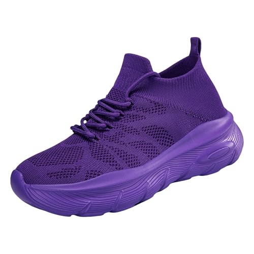 Weiße Chucks Damen Mesh Flach Laufschuhe Mit Dämpfung Gewölbeunterstützung Weichen Sohlen Breite Füße Sneaker Walkingschuhe Trekkingschuhe Schmerzlinderungs rutschfeste Sportschuhe Weiße Chucks Damen Mesh Flach Laufschuhe Mit Dämpfung Gewölbeunterstützung Weichen Sohlen Breite Füße Sneaker Walkingschuhe Trekkingschuhe Schmerzlinderungs rutschfeste Sportschuhe von Generic