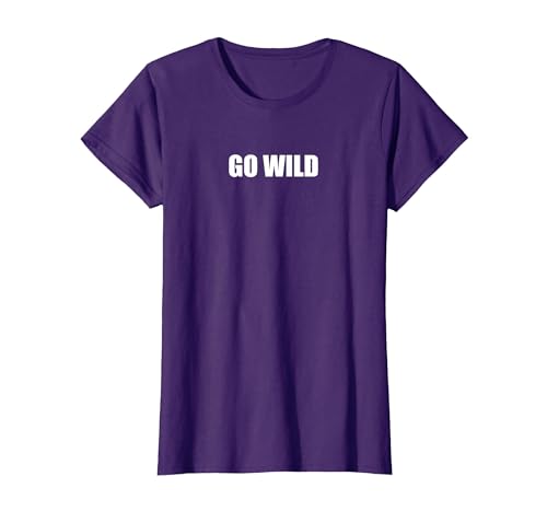 Werde wild T-Shirt, Damen, Violett, XS Werde wild T-Shirt, Damen, Violett, XS von Generic