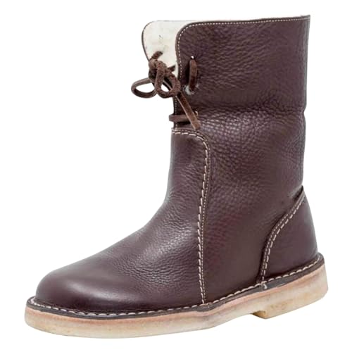 Westernstiefel Damen Braune Cowboystiefel Leder Herbst Stiefel Mit Absatz Wildleder Herbst Stiefel Schwarz Cowboystiefel Halbhoch Ankle Boots Westernstiefel Elegant Elegant von Generic