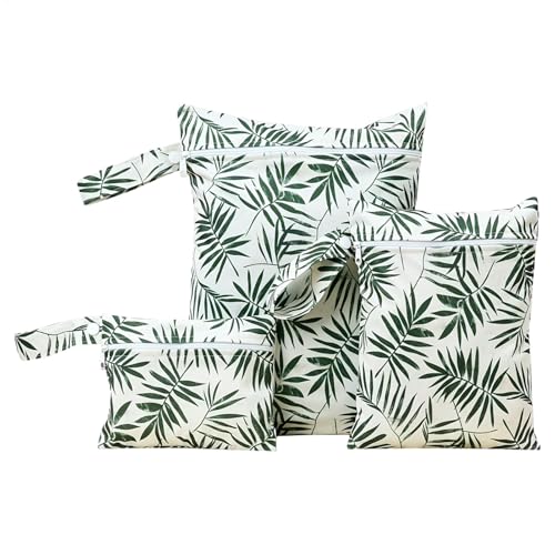 Wet Dry Bag - 3PCS Waterproof Travel Pouch with Multiple Pockets | Reusable Beach, Pool, & Gym Organizer for Swimsuits, Baby Items, Diapers, Yoga Clothes, and Daycare Essentialls von Generic