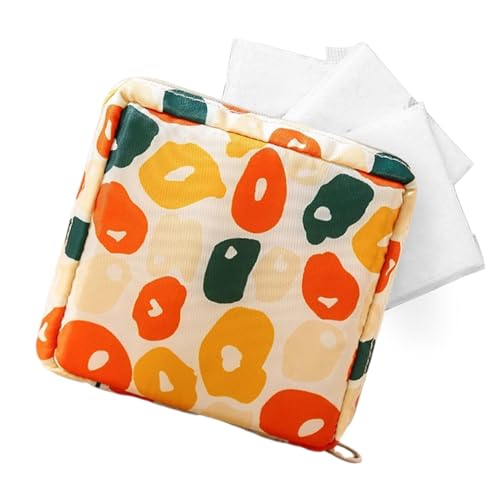 Wiederverwendbare weibliche Pflege Taschen - Multifunktionaler Koffer für Menstruationsprodukte | Baumwolltaschen zum Aufbewahren und Organisieren Ihrer Notwendigkeiten, Stoffbeutel für Handtücher von Generic