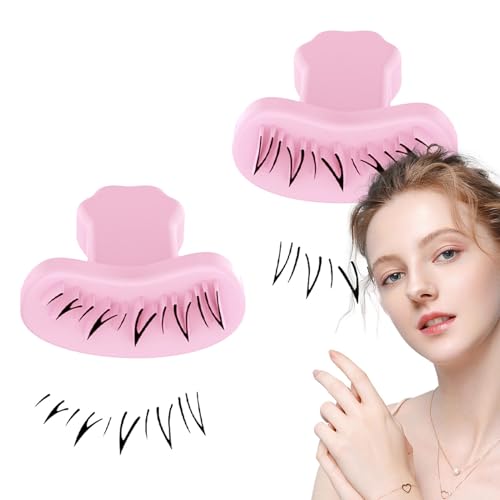 Wimpernstempel, Wimpernstempel, Wimpernstempel, natürliches Aussehen Quick Eye Make-up Werkzeug | 1 Paar wiederverwendbare Stempel, Silikon-Wimpernappenwerkzeug, Wimpernschablone für Pri von Generic