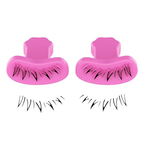 Wimpernstempel für untere Wimpern, Stempel für untere Wimpern | Quick Eye Make-up Werkzeug für natürliches Aussehen | 1 Paar wiederverwendbare Wimpernstempel | Silikon Wimpern-Applikator Werkzeug von Generic