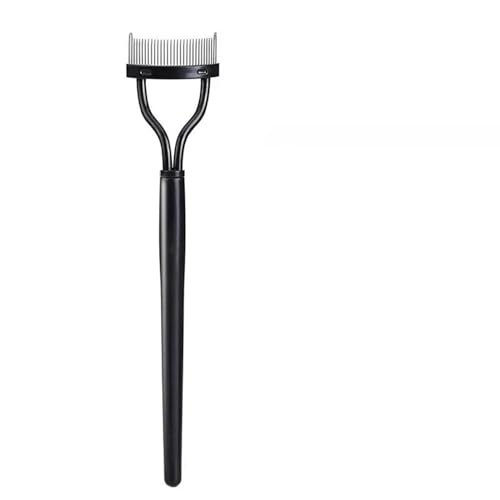 Wimperntrenner – Mascara-Kamm, endgültiges Werkzeug | gebogener aus Edelstahl für den Ofen mit weichem Volumen ohne Cluster Definition-Applikator mit einer Schutzkappe von Generic