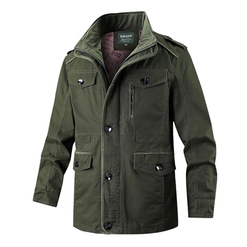 Windbreaker Winter Herren GrüNe Winterjacke Herren Jacke Herren wasserdichte Laufjacke Herren Beige Winterjacke Herren Essentials Hoodie Herren Herren Freizeitjacke Regenjacke Zum üBerziehen Herren von Generic