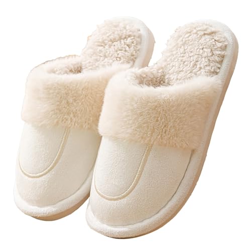 Winter Hausschuhe Damen Hausschuhe Plüsch Vorne Geschlossen Baumwolle Schlappen Weiche Bequeme Slipper Warme Winter Flauschig Hauspantoffeln rutschfeste Leichte Exquisit Pantoffeln Waschbare Winter Hausschuhe Damen Hausschuhe Plüsch Vorne Geschlossen Baumwolle Schlappen Weiche Bequeme Slipper Warme Winter Flauschig Hauspantoffeln rutschfeste Leichte Exquisit Pantoffeln Waschbare von Generic