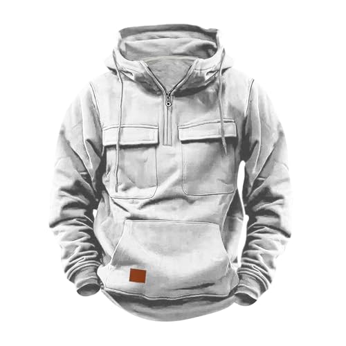 Winter Jacket Men,Pulli Mit Reissverschluss Herren,Winter Fleecejacke Herren,Hoodie Schwarz,Long Coat Men,Sport Pullover Herren,Herren Hoody,Jacke wasserdicht Herren,Übergrößen Herren# von Generic