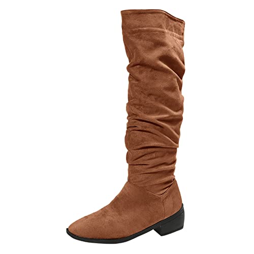 Winterboots Damen Gefüttert - Ankle Boots Mit Absatz Fleece Stiefeletten Keilabsatz Kurzschaft-Stiefel Knöchelhoch Winterstiefel Leicht Bequem Knöchelschuhe Rundzehe Thermostiefel von Generic