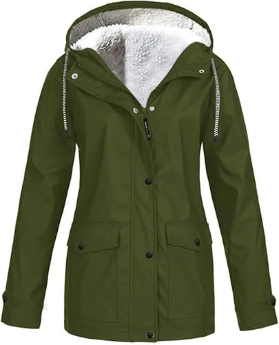 Winterjacke Damen Fleecejacke Regenmantel Kapuzenjacke mit Zip Winterjacke Lang Sweatjacke Warme Plüschjacke Outdoor Jacken Fahrradjacke Regenjacken Windjacke Wanderjacke Regenponcho Große Größe Winterjacke Damen Fleecejacke Regenmantel Kapuzenjacke mit Zip Winterjacke Lang Sweatjacke Warme Plüschjacke Outdoor Jacken Fahrradjacke Regenjacken Windjacke Wanderjacke Regenponcho Große Größe von Generic
