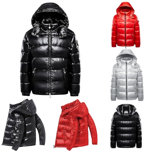 Winterjacke Herren Daunenjacke Warm Jacke Glänzende Windjacke mit Kapuze Steppjacke Puffer Jacket Winter Übergangsjacke Baumwolle Parka Mantel Deals Schwarz M Winterjacke Herren Daunenjacke Warm Jacke Glänzende Windjacke mit Kapuze Steppjacke Puffer Jacket Winter Übergangsjacke Baumwolle Parka Mantel Deals Schwarz M von Generic