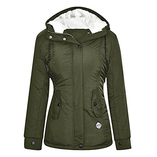 Winterjacke Warm Damen Casual Mode Baumwolljacke Dicker Steppjacke Fleece Zip Up Daunenjacke Große Größen Mantel Jacke Herbstmantel Wollmantel Outdoor Outfit Winterjacke Warm Damen Casual Mode Baumwolljacke Dicker Steppjacke Fleece Zip Up Daunenjacke Große Größen Mantel Jacke Herbstmantel Wollmantel Outdoor Outfit von Generic