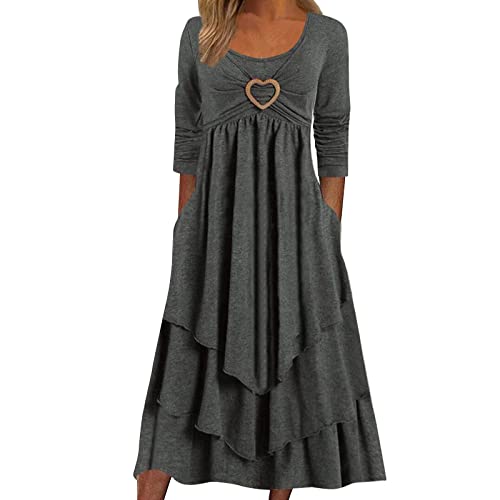 Winterkleid Kurzarm Winterkleider Elegant Strickkleid Wetlook Kleider Strickkleid Rich and Royal Summer Pullover Kleid Glitzer Kleid Gold Langarm Hippie Kleidung Damen Midi Wickelkleid Kleid Elegant von Generic