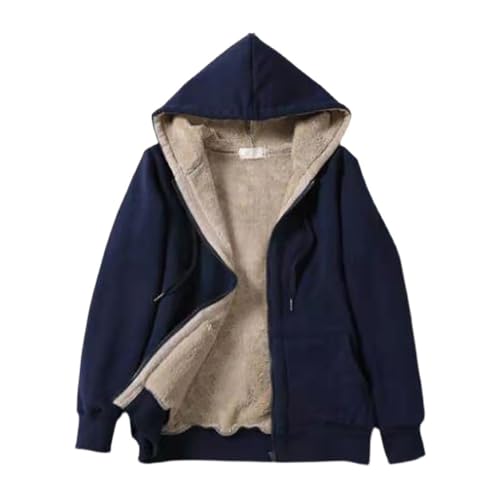 Wintermantel Damen Lang Warm Gefüttert Frauen Mantel Winter Lang Damen Winterjackelang gesteppter Mantel Winter Parka Jacke warm Steppmantel Teddyjacke Damen Schwarz Stehkragen von Generic