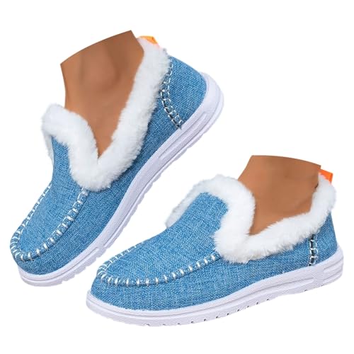 Winterstiefel Damen Leicht Schneeschuhe Gefüttert Schneeschuhe rutschfest Trekkingschuhe Winter Kurzschaft Stiefeletten Wanderschuhe Trekkingschuhe Warm Wanderhalbschuhe Halbschaft von Generic
